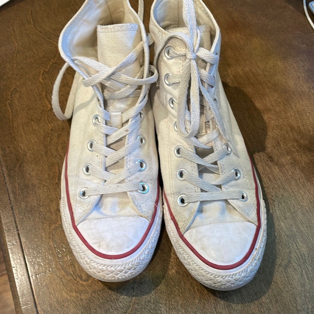 Converse high top sneakers, size Womens 8.